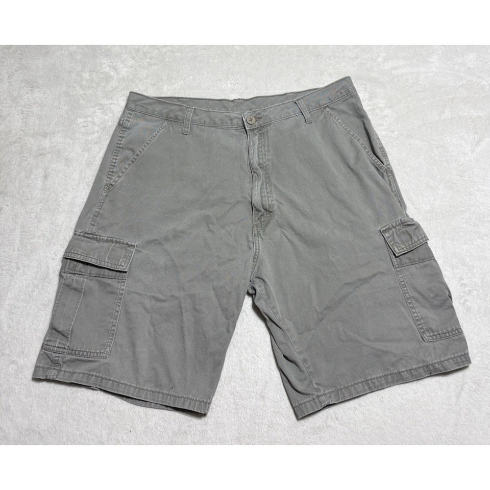 Wrangler Cargo Shorts Men's Size 36 Khaki Tan Authentic
